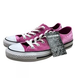 Converse Chuck Taylor All Star Sneakers NWT Women's Sz 6 Pink Sapphire Velvet